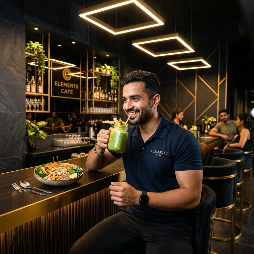 High-Protein Cafeteria & Lounge